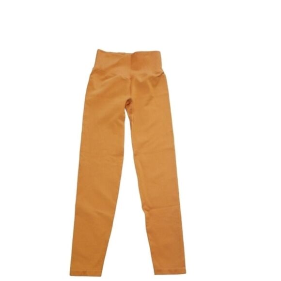 Pink Active Women's x small  Leggings orange seamless active wear  new with‎ tag - Picture 1 of 7